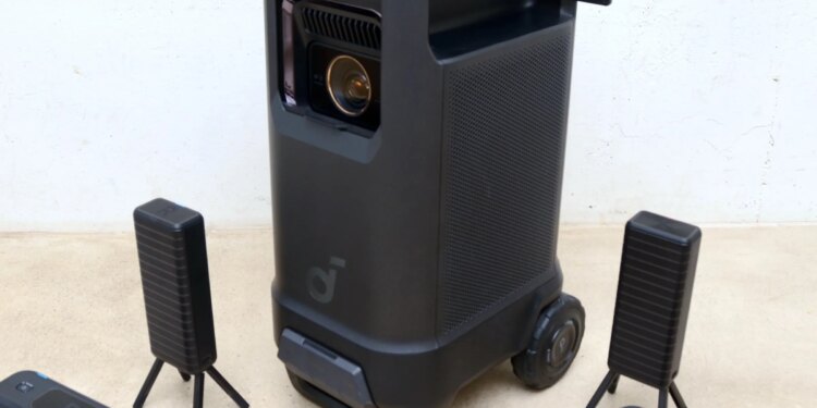 Anker’s powerful home theater on wheels is pure chaos