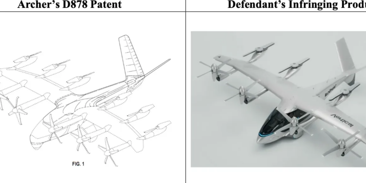 Archer Aviation accuses rival Vertical Aerospace of ripping off its air taxi designs