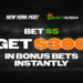 Bet $5 and get $300 in bonus bets if your Big Game bet wins