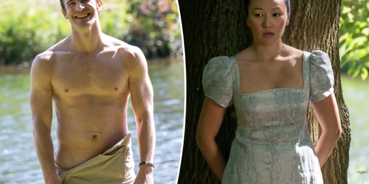 'Bridgerton' star Yerin Ha breaks down steamy bathtub scene with Luke Thompson