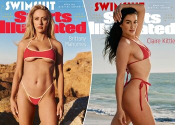 Brittany Mahomes and NFL's other leading ladies take over SI Swim cover with WAG message