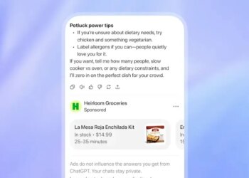 ChatGPT’s cheapest options now show you ads