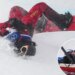 Chinese snowboarder stretchered off after 2026 Winter Olympics fall