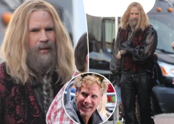 Comedy legend looks unrecognizable on set of new film