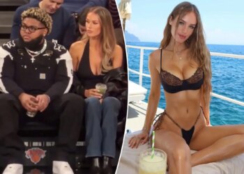 Druski, porn star Sky Bri stir buzz with appearance at Knicks game