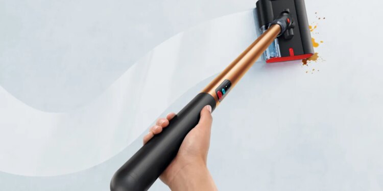 Dyson turned its skinny PencilVac into a lightweight wet floor cleaner