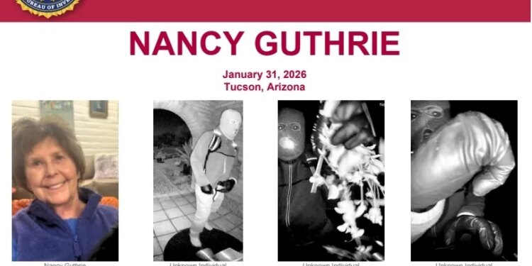 FBI releases recovered footage from Nancy Guthrie’s Nest cam