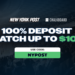 Get a 100% deposit match up to $100 + free pick for Patriots vs. Seahawks