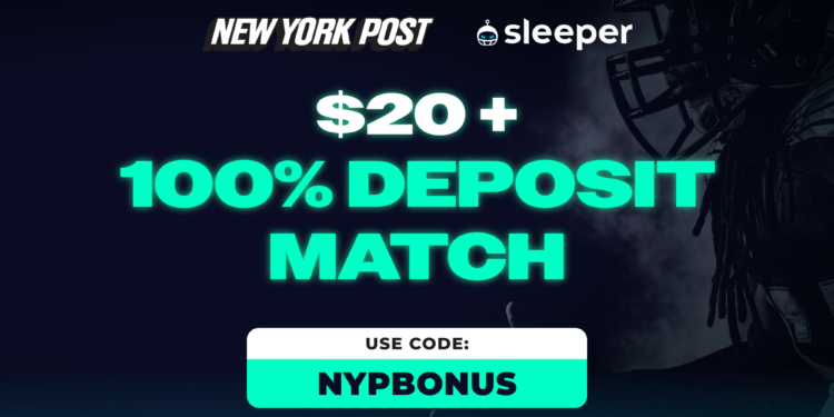 Get free $20 + 100% deposit match up to $100 for Seahawks vs. Patriots