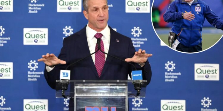 Giants need John Harbaugh to follow the Tom Coughlin blueprint