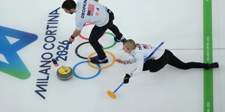 How to watch USA-Sweden Olympics curling mixed doubles gold medal game