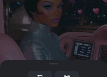 A screenshot of an AI image on Instagram, showing the “AI Info” label.