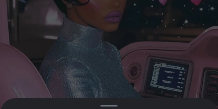 A screenshot of an AI image on Instagram, showing the “AI Info” label.