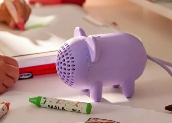 Ikea’s next cheap Bluetooth speaker is a playful purple mouse