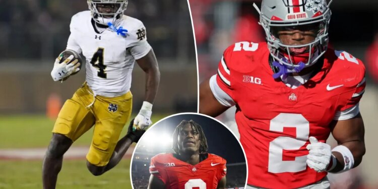 Jeremiyah Love, Caleb Downs, Arvell Reese are NFL drafters' worst nightmares