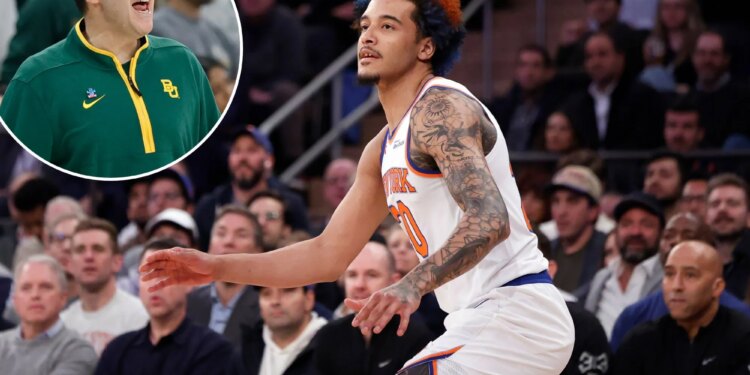 Jeremy Sochan has path to earn Knicks' trust: Scott Drew