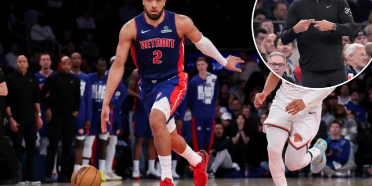 Knicks look like a Pistons mismatch after regular-season sweep