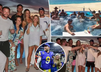 LA Rams' Sean McVay, Matthew Stafford party with wives in Cabo