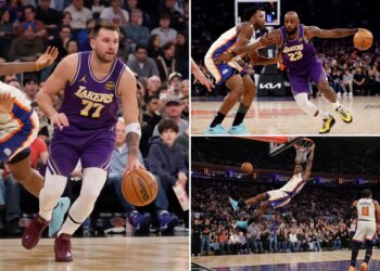 Lakers lose 112-100 to Knicks at Madison Square Garden
