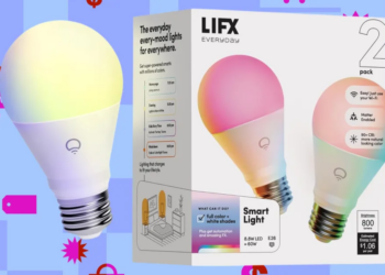 Lifx’s two-pack of Matter-enabled smart color bulbs is down to $20