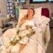 Lindsey Vonn shares a photo of her in a hospital bed in Italy on Feb. 11, 2026.