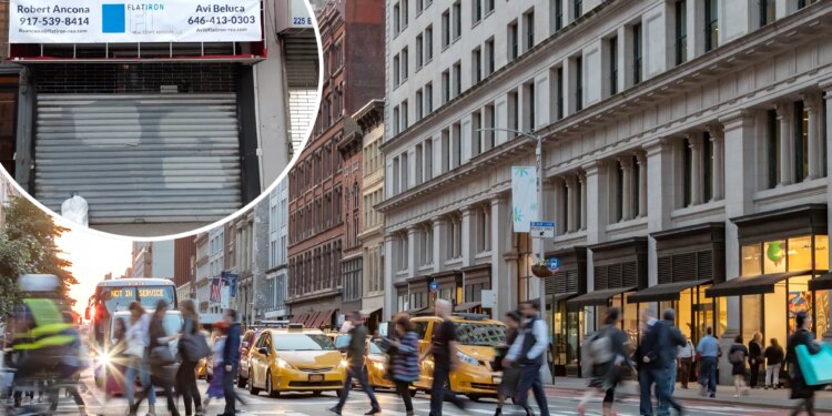 Manhattan retail lease rebound continues, but prime storefronts remain vacant