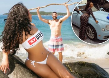 Megan Thee Stallion wears bikini during vacation with Klay Thompson