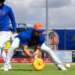 Second baseman Marcus Semien works in a fielding drill during Mets' spring training on Feb. 14, 2026.Second baseman Marcus Semien works in a fielding drill during Mets' spring training on Feb. 14, 2026.