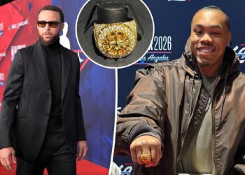 NBA All-Stars sport flashy outfits, get diamond rings on pregame red carpet