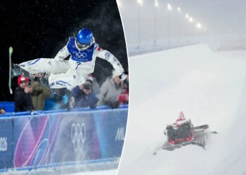 Olympics freeski women’s halfpipe postponed with snowstorm