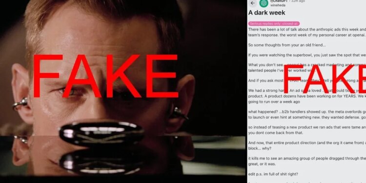 OpenAI’s supposedly ‘leaked’ Super Bowl ad with ear buds and a shiny orb was a hoax