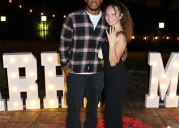 Patriots rookie TreVeyon Henderson revealed he and his fiancee eloped before playing in Super bowl 2026 against the Seattle Seahawks on February 8, 2026.