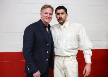 Roger Goodell thinks his reckless NFL antics will come without consequence -- just see Bad Bunny