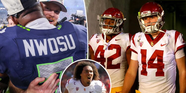 Sam Darnold led former USC Trojans to Super Bowl win