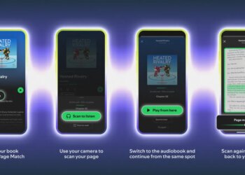 Spotify’s Page Match syncs your audiobooks and your physical ones