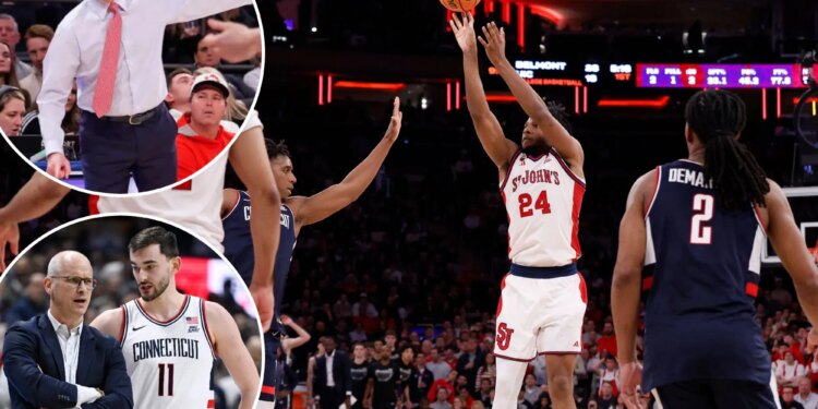 St. John's won't take foot off gas for UConn rematch with roles reversed