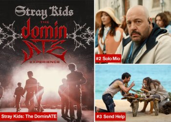 'Stray Kids' school competition on first day in theaters