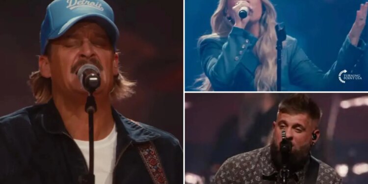 TPUSA's 'All-American' halftime show draws millions to rival NFL Super Bowl