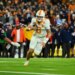 Tennessee Volunteers quarterback Joey Aguilar (6) runs the ball for a touchdown against the Illinois Fighting Illini during the first half at Nissan Stadium.
