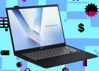 The 14-inch, ARM-based Asus Vivobook is half off today
