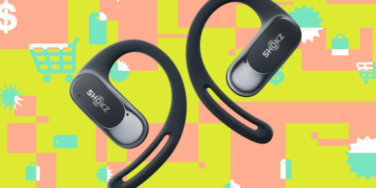 The Shokz OpenFit Air earbuds are matching their all-time low price