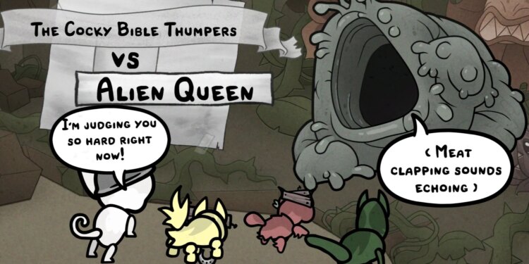 A screenshot from the video game Mewgenics.