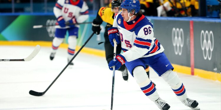 This is the Jack Hughes the U.S. men's hockey team was envisioning