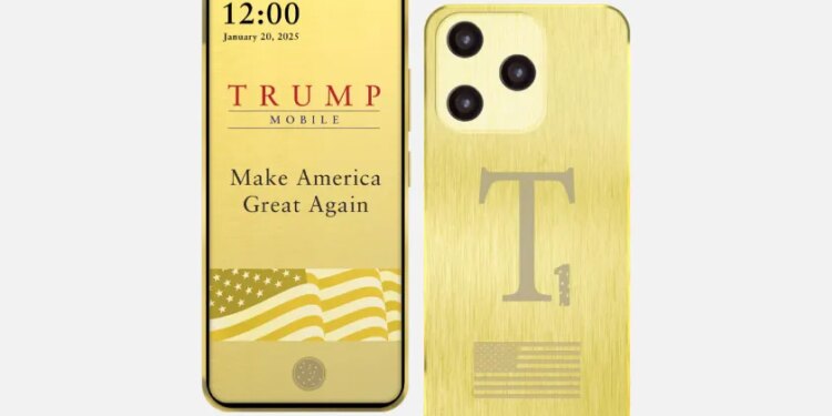 The T1 Phone by Trump Mobile