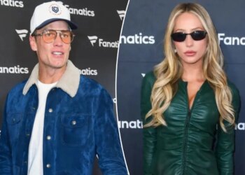 Tom Brady, Alix Earle get cozy on dance floor at Super Bowl party