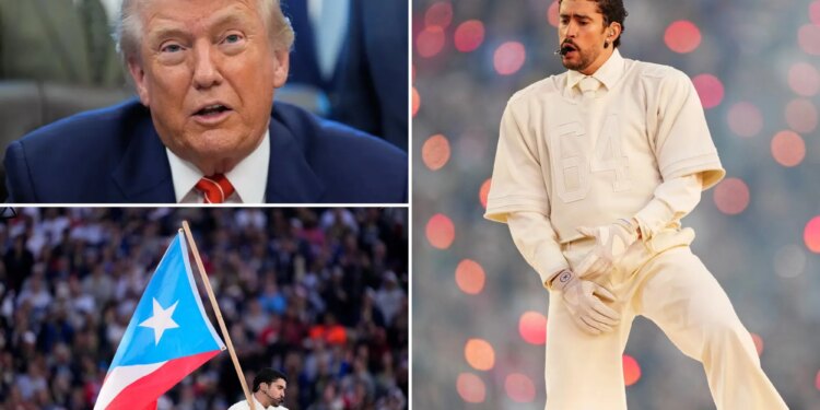 Trump slams Bad Bunny's Super Bowl halftime show