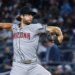 Arizona Diamondbacks pitcher Zac Gallen (23) throws in the eighth inning against the New York Yankees at Yankee Stadium, Wednesday, April 2, 2025, in Bronx, NY.