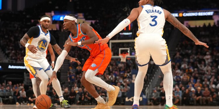 Get free $20 + 100% deposit match up to $100 for Warriors vs. Thunder