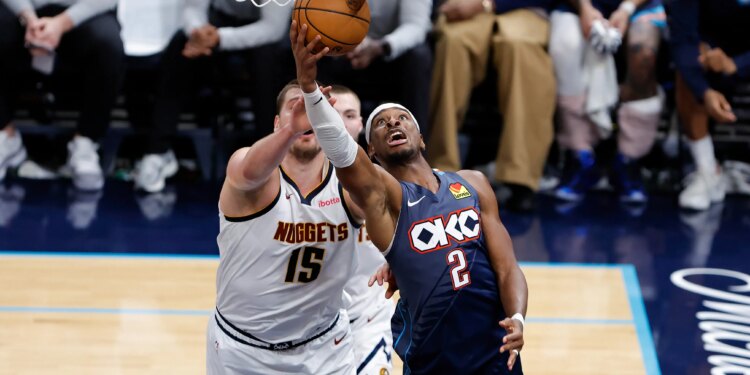 Get a 20% first deposit match up to $1,500 for Nuggets vs. Thunder