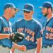 The three members of the Mets' Generation K in the spring of 1996: Bill Pulsipher, Jason Isringhausen and Paul Wilson